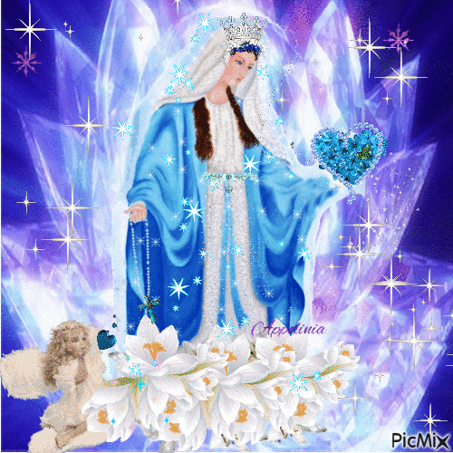 Eclatante Vierge MariE♥ - Ingyenes animált GIF