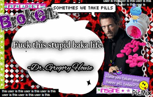 doctor house has something to say - GIF animé gratuit