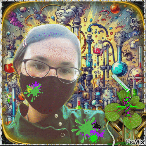 The Mad Plant Scientist - 免费动画 GIF