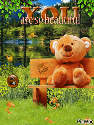 Teddy Bear - Bezmaksas animēts GIF