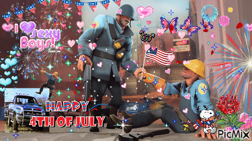 happy 4th of july - Free animated GIF