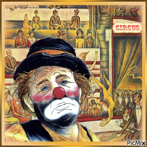 Trauriger Clown - 無料png