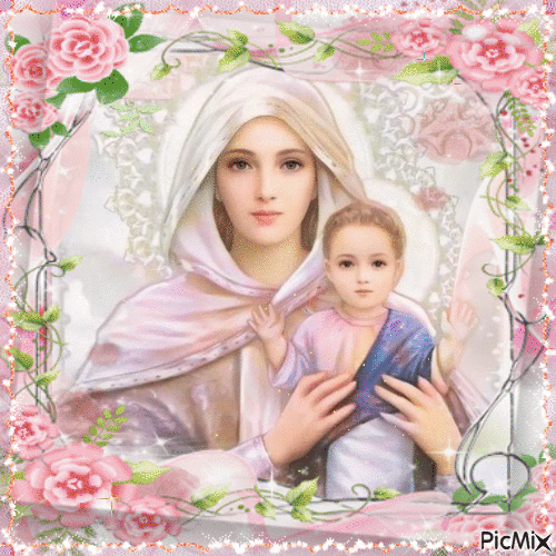 Mother Mary - Free animated GIF