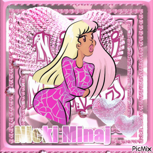 Nicki Minaj - Бесплатный анимированный гифка