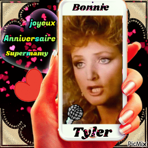 Bonnie Tyler - GIF animé gratuit