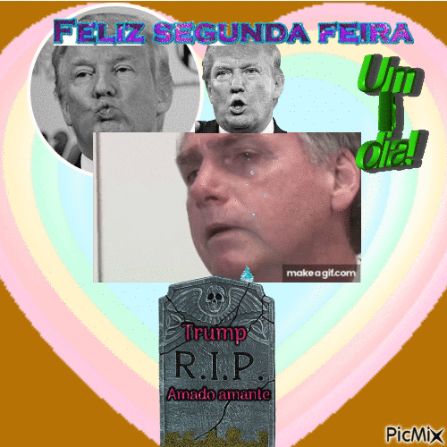 Bolsonaro chorando - Gratis geanimeerde GIF