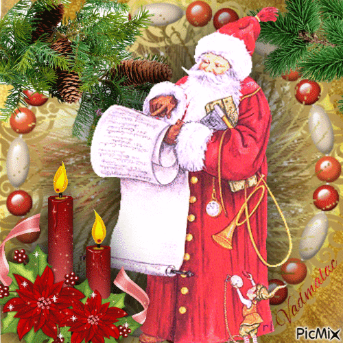Happy Santa Claus! - Darmowy animowany GIF