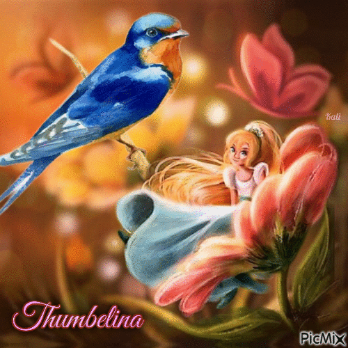 Thumbelina - Bezmaksas animēts GIF