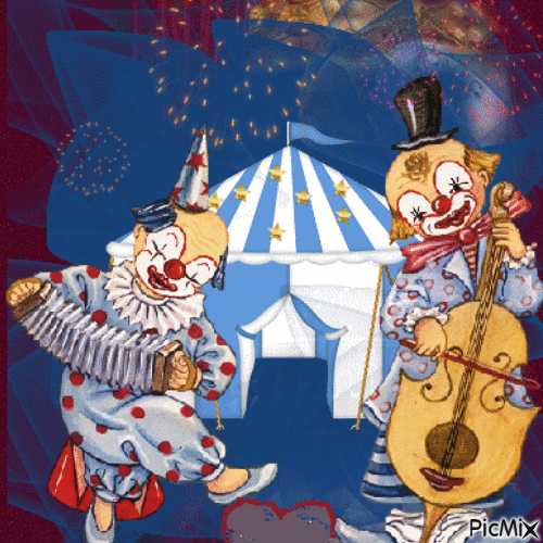 Clowns - 無料のアニメーション GIF