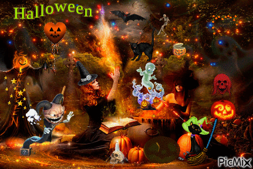 Halloween - GIF animate gratis