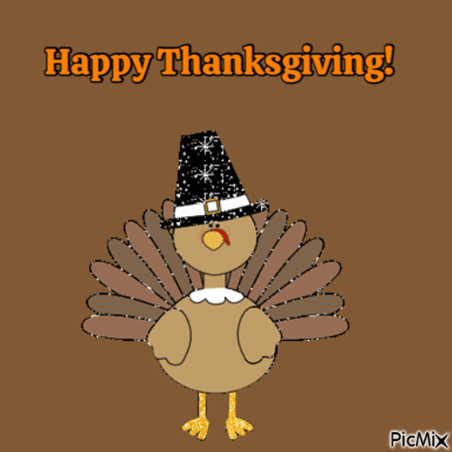 Happy Thanksgiving! - GIF animado grátis