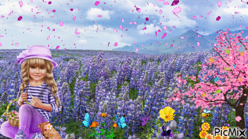 Flowers - GIF animate gratis