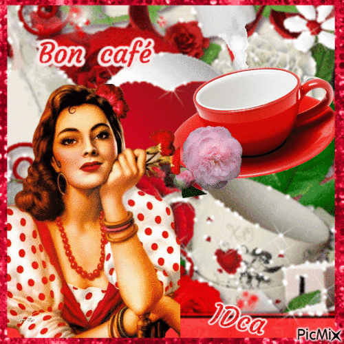 Bon café - Δωρεάν κινούμενο GIF