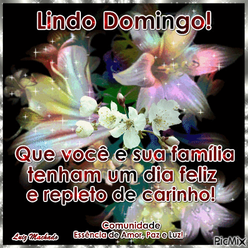 Lindo Domingo! - Free animated GIF