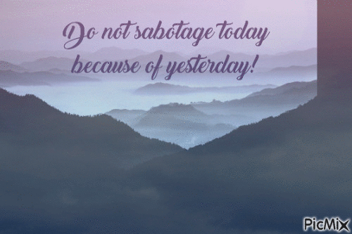 don't sabotage today - GIF animé gratuit