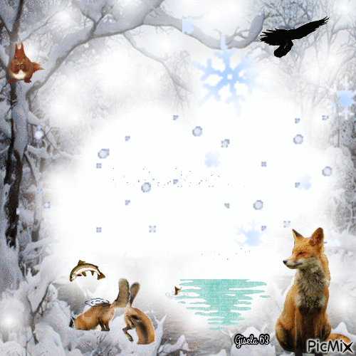 Happy winter - 無料のアニメーション GIF