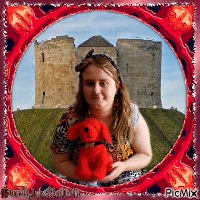 #♥#Me & Clifford at Clifford's Tower#♥# - GIF animado gratis