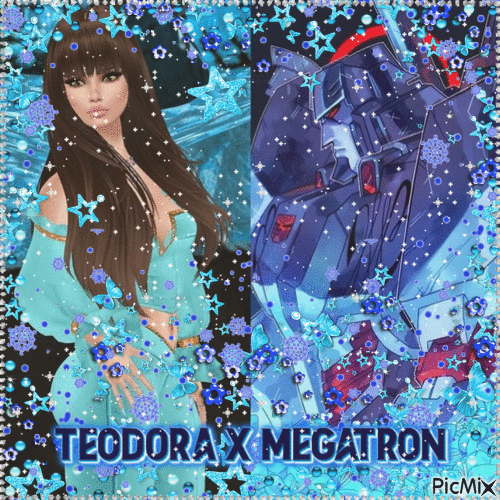 Teodora x Megatron - GIF animé gratuit