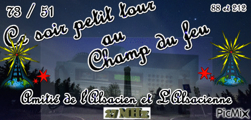 Champ du feu :) - Ücretsiz animasyonlu GIF
