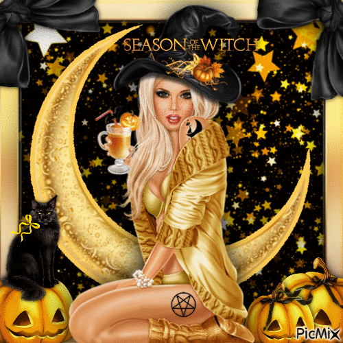 Golden Witch-RM-09-07-23 - Бесплатный анимированный гифка