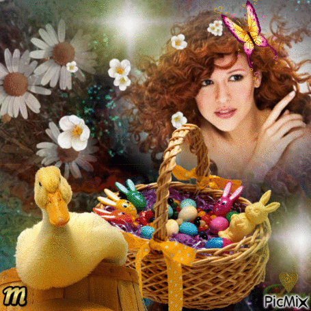 Happy Easter ! - GIF animé gratuit