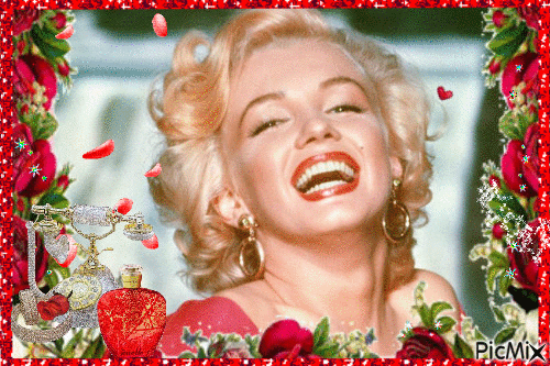 Marilyn Monroe #1 - GIF animé gratuit
