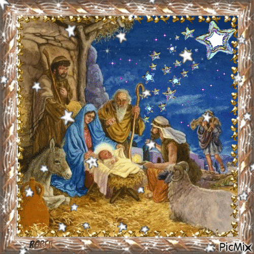 La Nativité - Gratis animerad GIF