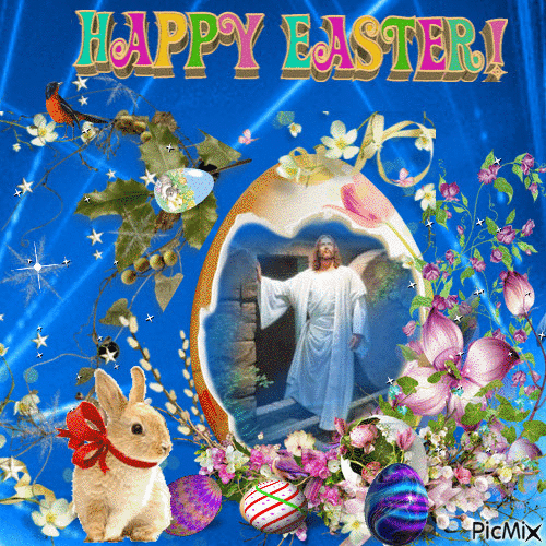 Happy Easter - Bezmaksas animēts GIF