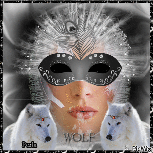 love the wolf - Free animated GIF