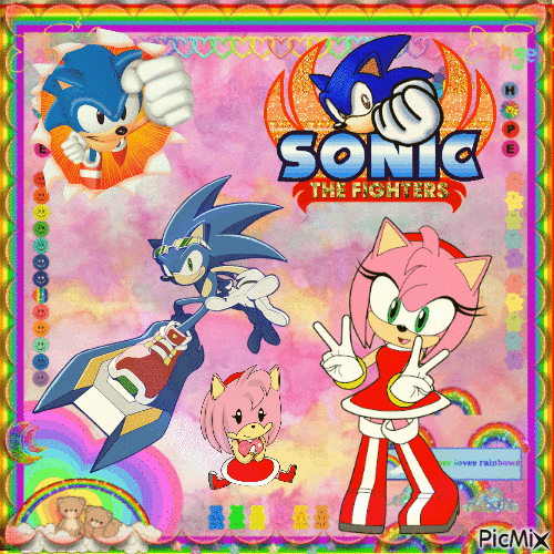 Sonic - GIF animasi gratis