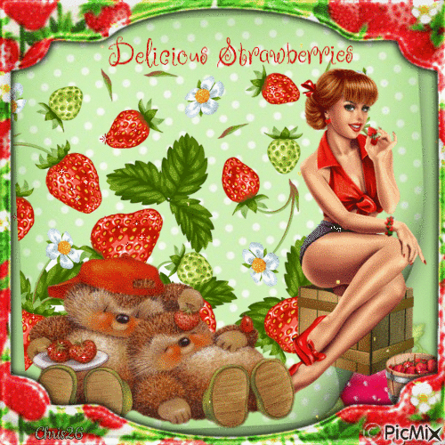 ~~The Strawberry~~ CONTEST - Бесплатный анимированный гифка