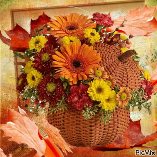 Bouquet d'automne - PNG gratuit