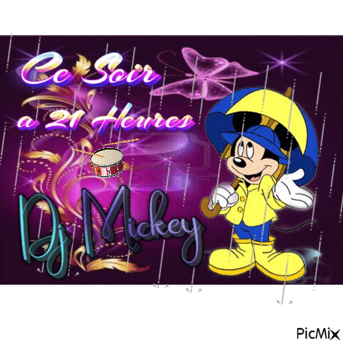 mickey - GIF animé gratuit