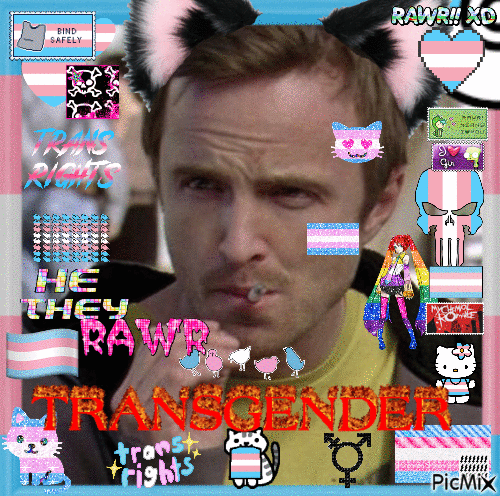 trans jesse pinkman - GIF animate gratis