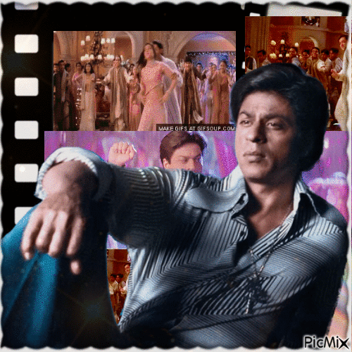 Shahrukh Khan im Film - GIF animado grátis