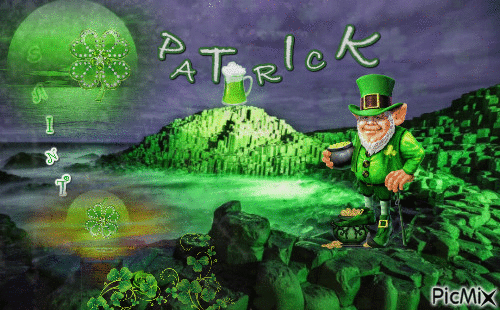 St Patrick. - Ingyenes animált GIF