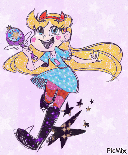 Star Butterfly - Free animated GIF