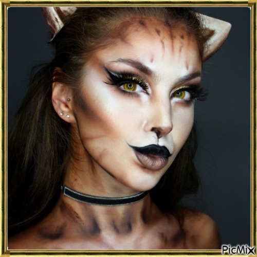 Maquillage chat - png gratis