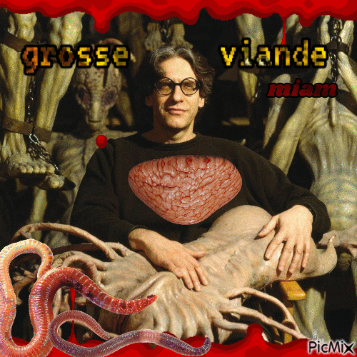 cronenberg ver viande - GIF เคลื่อนไหวฟรี
