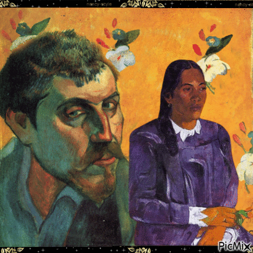 Paul Gauguin - Besplatni animirani GIF