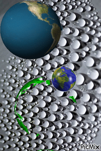 LLuvia para el mundo - Ilmainen animoitu GIF