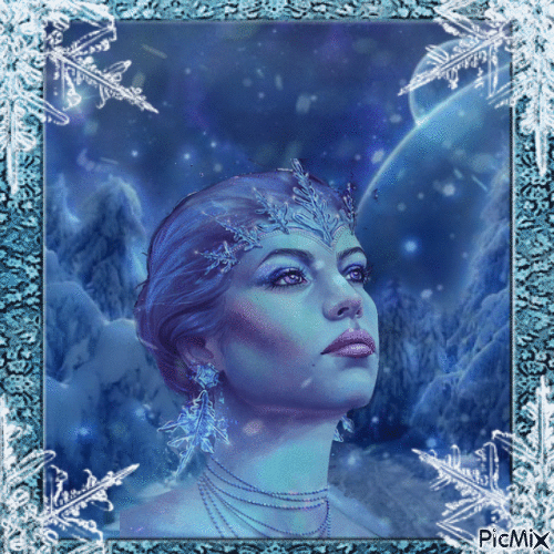 WINTER QUEEN - Free animated GIF