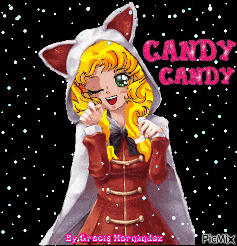 Candy candy - GIF animé gratuit