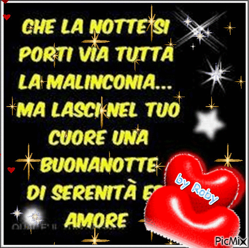 buonanotte a voi! by Roby​ - GIF animate gratis