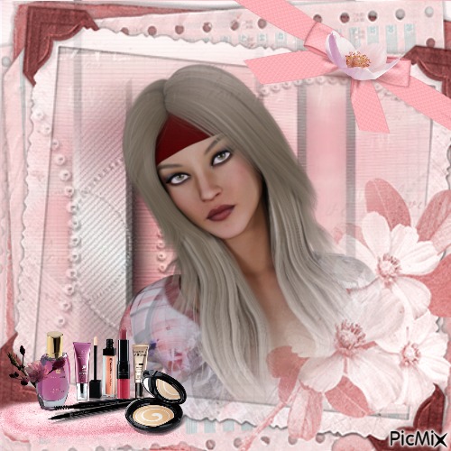 Pink, pearls and glamor - PNG gratuit