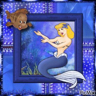 (The Little Mermaid - Universe Swap - Cinderella) - Darmowy animowany GIF