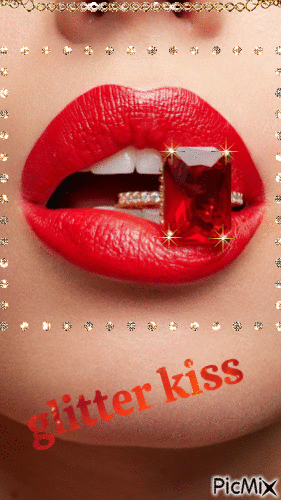 red kiss - Ingyenes animált GIF