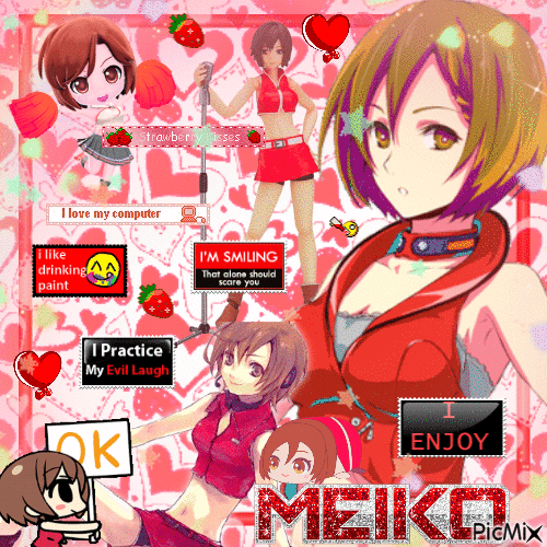 Meiko! - Бесплатни анимирани ГИФ