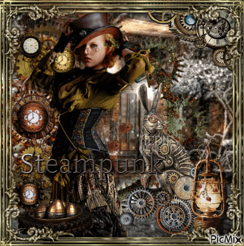 Steampunk Time - Free animated GIF