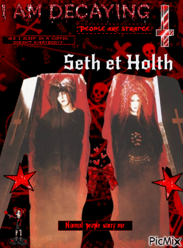 seth et holth - Бесплатный анимированный гифка